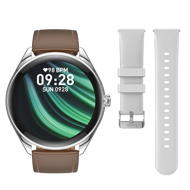 Смарт-годинник HOCO Y22 AMOLED 36mm. 200 mAh. IP67 Silver - изображение 3