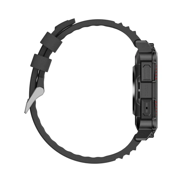 Смарт-годинник W&O X7 Plus 44mm. 300 mAh. IP67 Black - изображение 6