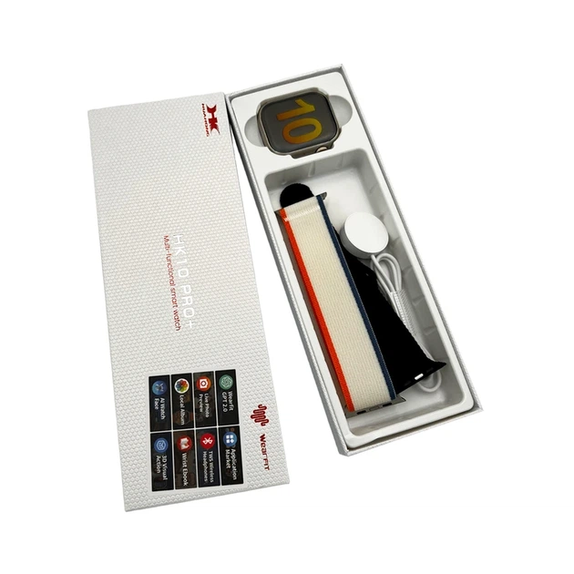 Смарт-годинник HK 10 Pro Plus 46mm. 260 mAh. IP67+Amoled Gold-Black - Фото 2 Смарт-годинник HK 10 Pro Plus 46mm. 260 mAh. IP67+Amoled Gold-Black - изображение 2