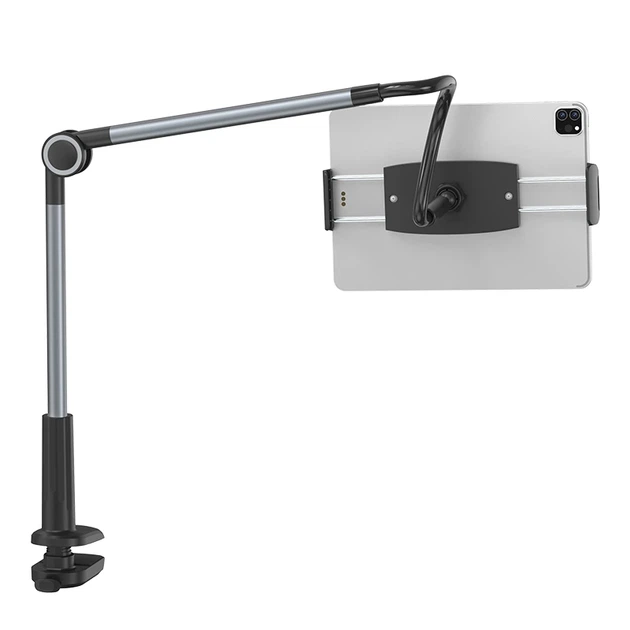Тримач для мобiльного Baseus Otaku life rotary adjustment lazy holder Pro(Applicable for phone/ ipad) gray - Фото 3 Тримач для мобiльного Baseus Otaku life rotary adjustment lazy holder Pro(Applicable for phone/ ipad) gray - зображення 3
