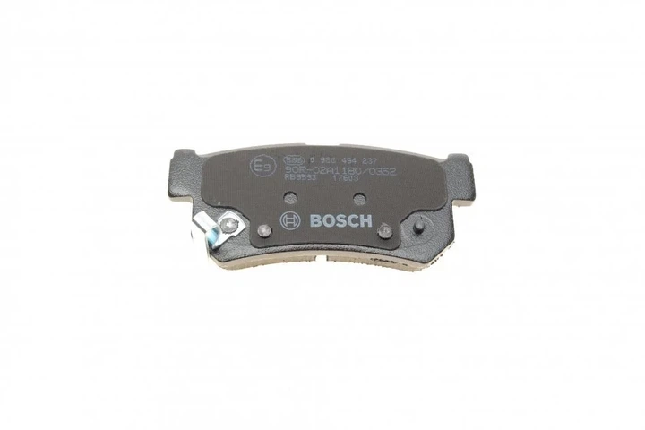 Гальмівні колодки BOSCH 0 986 494 237 SsangYong Rexton, Actyon, Korando, Kyron MPD13, 48413090A1, 48413090A01 - Фото 6 Гальмівні колодки BOSCH 0 986 494 237 SsangYong Rexton, Actyon, Korando, Kyron MPD13, 48413090A1, 48413090A01 - зображення 6