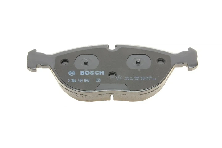 Комплект гальмівних колодок BOSCH 0986424649 Mercedes E-Class, S-Class, C-Class; Volkswagen Passat, Golf; Audi A8, TT, A4; BMW 7 Series; Chrysler Crossfire 34111622459, 34202120, A0034202120 - Фото 7 Комплект гальмівних колодок BOSCH 0986424649 Mercedes E-Class, S-Class, C-Class; Volkswagen Passat, Golf; Audi A8, TT, A4; BMW 7 Series; Chrysler Crossfire 34111622459, 34202120, A0034202120 - изображение 7