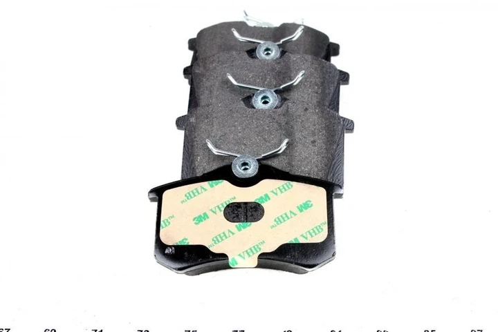 Комплект гальмівних колодок TEXTAR 2355401 Volkswagen Jetta, Passat, Golf, Polo, Vento; Audi A6, A4; Renault Espace, Megane, Scenic; Seat Exeo, Ibiza; Citroen C4; Peugeot 207, 208 10087961, 10331510, 10405527 - изображение 3