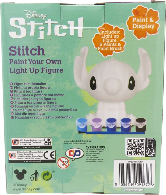 Набір для дитячої творчості CYP Brands Disney Stitch 3D-лампа для малювання DCS-9000 (5056219091877) - зображення 11