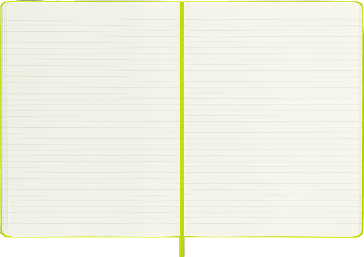 Notes Moleskine Classic XL Cytrynowy w linie 19 x 25 cm 192 strony (8056420850895) - Zdjęcie 4 Notes Moleskine Classic XL Cytrynowy w linie 19 x 25 cm 192 strony (8056420850895) - obraz 4