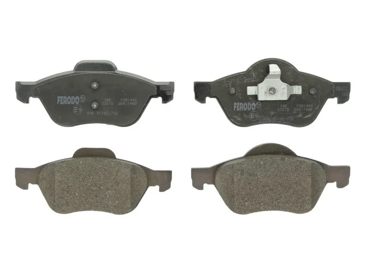 Комплект гальмівних колодок FERODO FDB1440 Renault Laguna, Twingo 410607690R, 410600012R, 7701208183 - Фото 1 Комплект гальмівних колодок FERODO FDB1440 Renault Laguna, Twingo 410607690R, 410600012R, 7701208183 - изображение 1