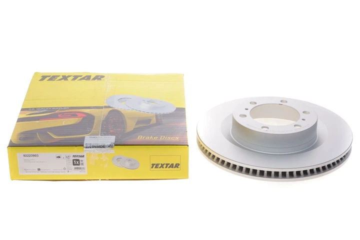Диски гальмові TEXTAR 92223903 Toyota Land Cruiser; Lexus GX 4351260191, 4351260190, 4351260151 - зображення 2