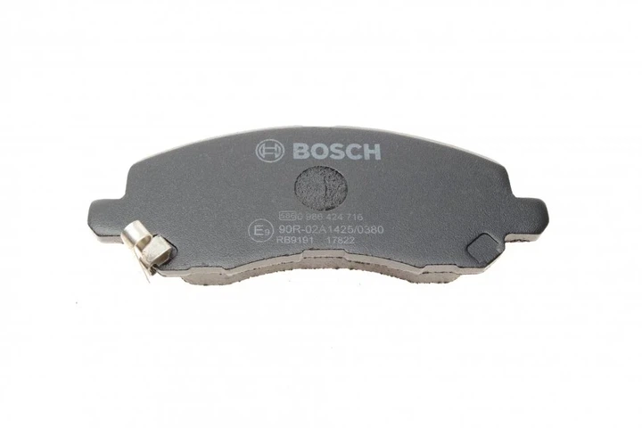 Гальмівні колодки BOSCH 0986424716 Mitsubishi Lancer, Outlander, ASX, Galant; Jeep Compass (MK49); Chrysler SEBRING; Dodge Avenger MZ690568, MZ690348, MR727674 - зображення 4