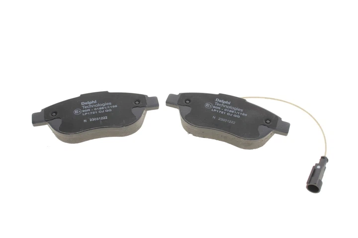 Колодки гальмові Delphi LP1721 Fiat Doblo, Grande Punto, Ducato; Citroen C4; Opel Combo 71752990, 7175299O, 71754803 - зображення 3