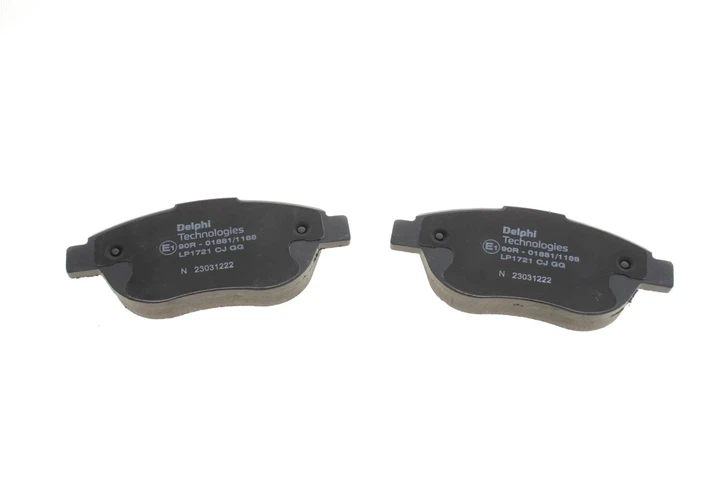 Колодки гальмові Delphi LP1721 Fiat Doblo, Grande Punto, Ducato; Citroen C4; Opel Combo 71752990, 7175299O, 71754803 - зображення 4