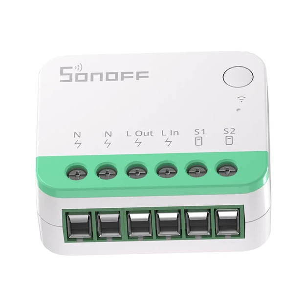Розумний міні перемикач WiFi Sonoff MINIR4M Matter (MINIR4M) - зображення 3