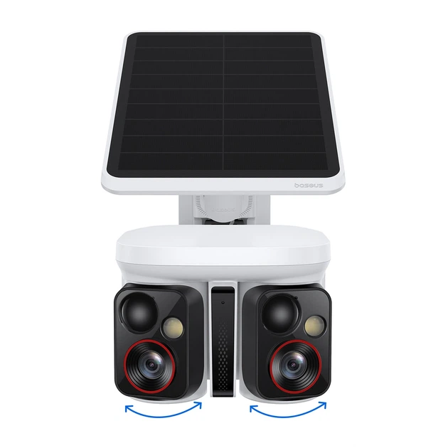 Внешняя камера Baseus Security X1 Pro Dual Camera 3K White (6932172694814) - Фото 2 Внешняя камера Baseus Security X1 Pro Dual Camera 3K White (6932172694814) - изображение 2