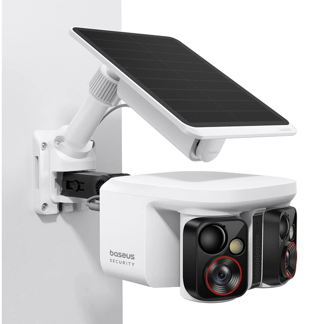 Внешняя камера Baseus Security X1 Pro Dual Camera 3K White (6932172694814) - Фото 3 Внешняя камера Baseus Security X1 Pro Dual Camera 3K White (6932172694814) - изображение 3