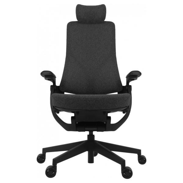 Офисное эргономичное кресло GT Racer B-6314 Fabric Dark Gray/Black - изображение 2