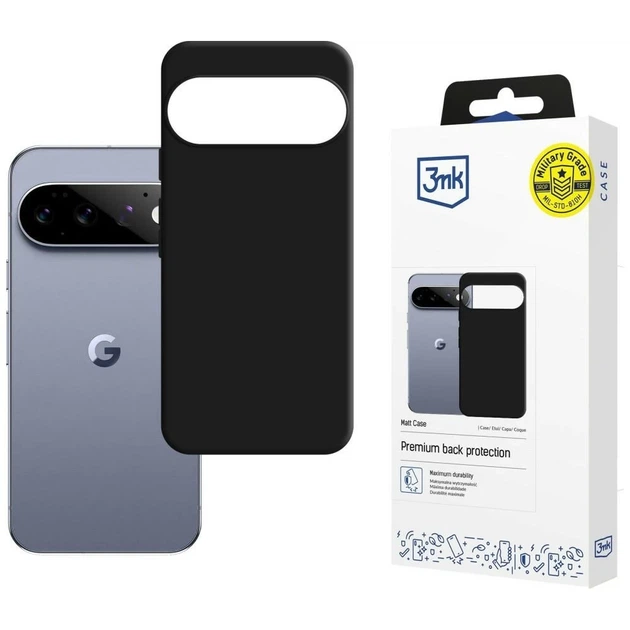 Чехол 3mk Matt Case для Google Pixel 11 / Pixel 11 Pro Black (5903108765237) - Фото 1 Чехол 3mk Matt Case для Google Pixel 11 / Pixel 11 Pro Black (5903108765237) - изображение 1