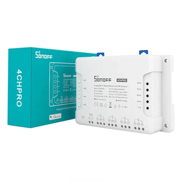 Розумний перемикач Sonoff 4CHPROR3 (M0802010004) - зображення 6