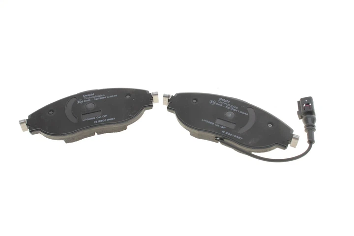 Комплект гальмівних колодок Delphi LP3389 Volkswagen Golf, Passat, Tiguan; Audi A3, Q3; Skoda Superb, Kodiaq, Octavia; Seat Leon 3Q0698151B, 5Q0698151AJ, 5Q0698151L - изображение 4