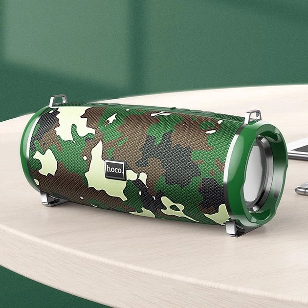 Портативная колонка Hoco HC2 Xpress Sports BT Speaker 5W*2 Camouflage Green - изображение 2