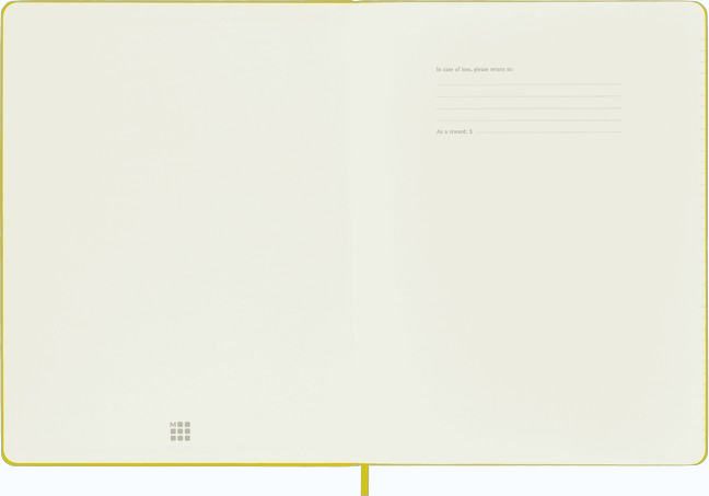 Notes Moleskine Classic Silk XL Żółty w linie 19 x 25 cm 192 strony (8056598853056) - Zdjęcie 3 Notes Moleskine Classic Silk XL Żółty w linie 19 x 25 cm 192 strony (8056598853056) - obraz 3