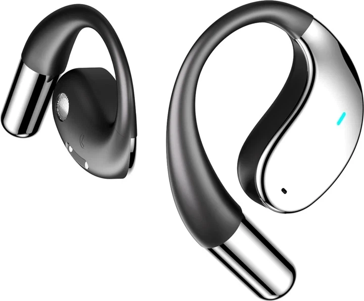Бездротові навушники Inspire YYK Q39 Black OWS Bluetooth 5.3, відкритий тип, до 20 год роботи з кейсом - зображення 2