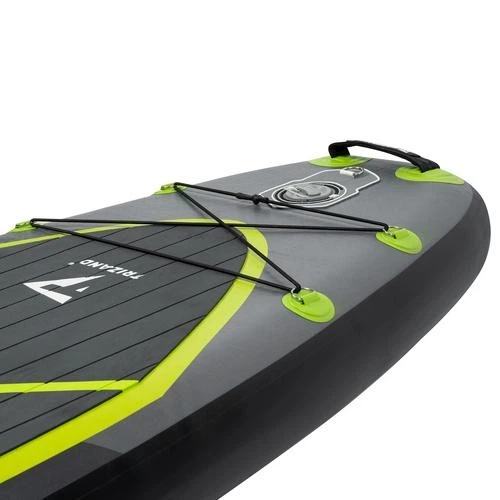 Надувная доска SUP Trizand 335 см для сапбординга с сиденьем, веслом, насосом и комплектом аксессуаров до 150 кг (25260) - Фото 5 Надувная доска SUP Trizand 335 см для сапбординга с сиденьем, веслом, насосом и комплектом аксессуаров до 150 кг (25260) - изображение 5