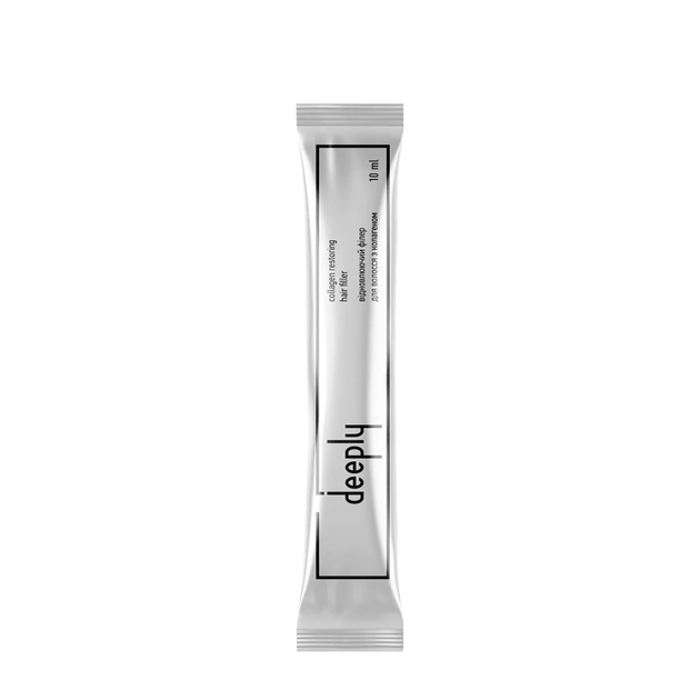 Філер для волосся Deeply Collagen Restoring Hair Filler з коллагеном 10 мл - Фото 1 Філер для волосся Deeply Collagen Restoring Hair Filler з коллагеном 10 мл - зображення 1