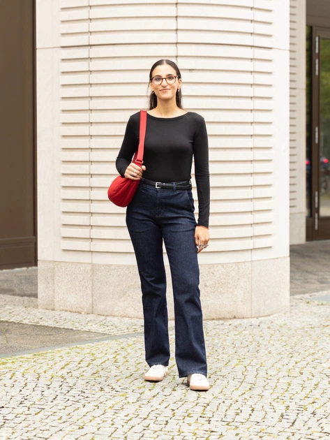 Бананка Uniqlo розмір ONESIZE червона (15) (478708) - изображение 2
