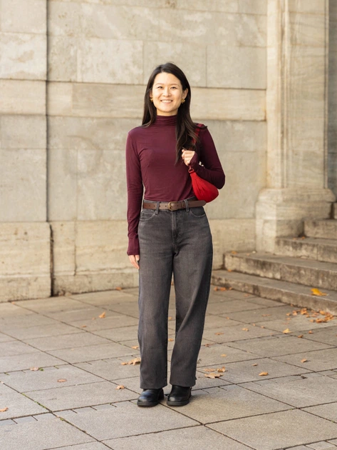 Бананка Uniqlo розмір ONESIZE червона (15) (478708) - изображение 3