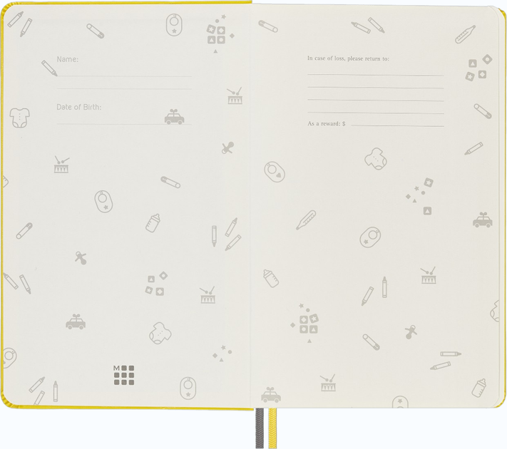 Notes Moleskine Passion Journal Baby Żółty w linie 13 x 21 cm 400 stron (8058647620251) - Zdjęcie 3 Notes Moleskine Passion Journal Baby Żółty w linie 13 x 21 cm 400 stron (8058647620251) - obraz 3