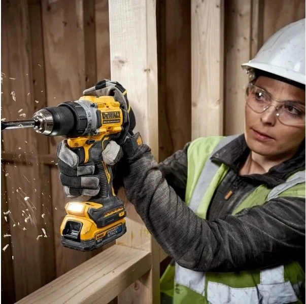 Wiertarko-wkrętarka akumulatorowa DeWalt 18 V XR z 2 akumulatorami 1.7 Ah (DCD800E2T-QW) - obraz 7