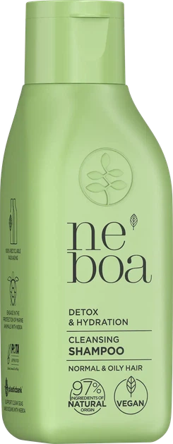 Шампунь Neboa DETOX & HYDRATION очищающий для нормальных и жирных волос (мини) 100 мл (5903794199293) - Фото 1 Шампунь Neboa DETOX & HYDRATION очищающий для нормальных и жирных волос (мини) 100 мл (5903794199293) - изображение 1