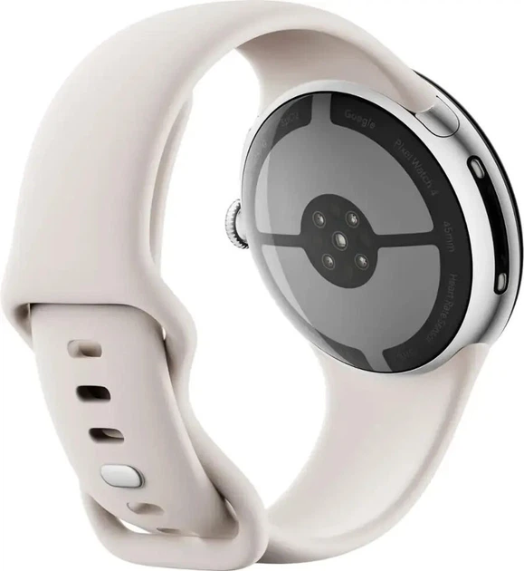 Смарт-часы Google Pixel Watch 4 45mm Wi-Fi Polished Silver Aluminum case / Porcelain Active Band - изображение 4