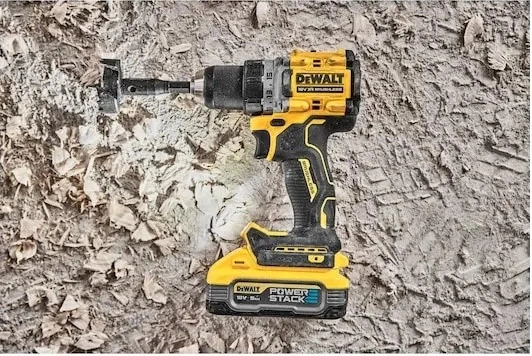 Дриль-шурупокрут акумуляторний DeWalt 18V POWERSTACK з 2 акумуляторами 5 Ah (DCD800H2T-QW) - зображення 9