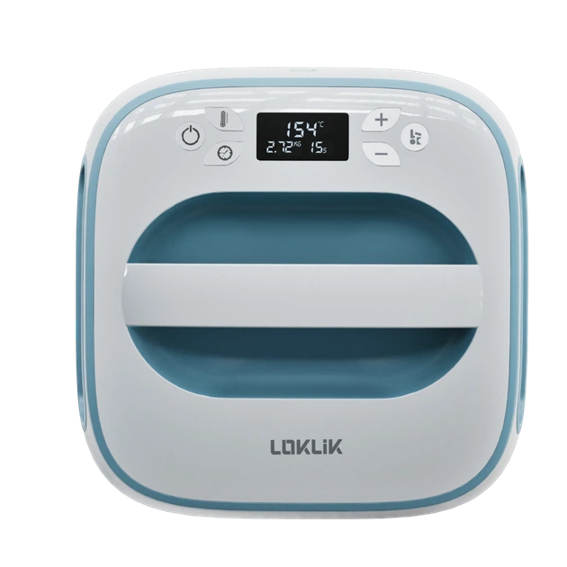 Ручний термопрес LOKLiK Easy синій 1200 Вт - зображення 2