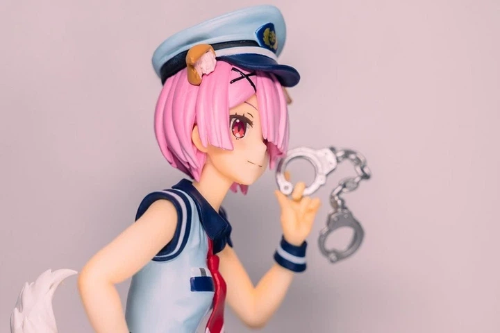 Фигурка аниме Inu Mimi Police FuRyu Рам Ram Рам Рам Жизнь в альтернативном мире с нуля Re Zero 16 см - Фото 5 Фигурка аниме Inu Mimi Police FuRyu Рам Ram Рам Рам Жизнь в альтернативном мире с нуля Re Zero 16 см - изображение 5