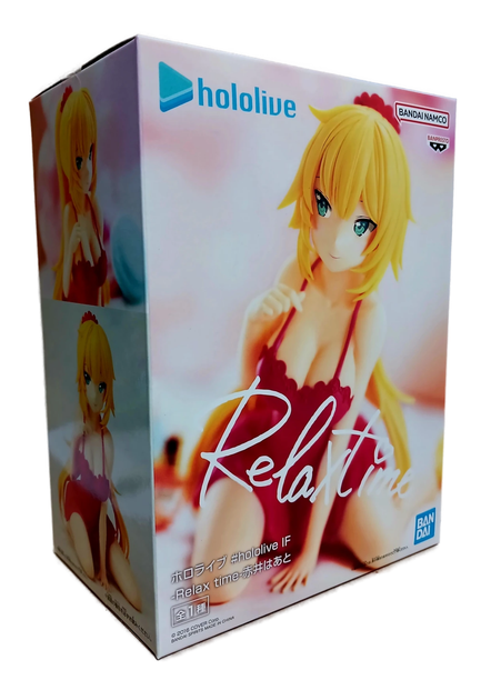 Фигурка аниме Relax time Banpresto Хаато Акаи Akai Haato Hololive 13 см - изображение 7