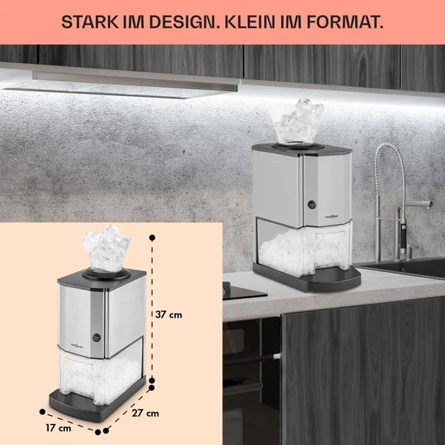 Измельчитель для льда Klarstein Icebreaker Ice Crusher (10028440) - изображение 3