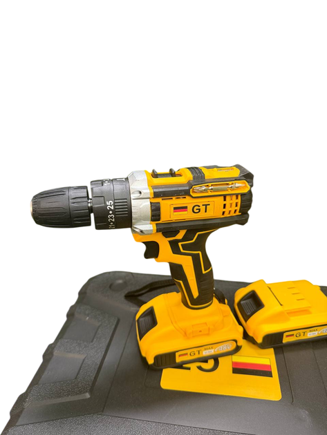 Шуруповерт ударний в кейсі GT PRO DCD791 з великим набором інструментів 48V 6Ah Lilon 86568 - изображение 9