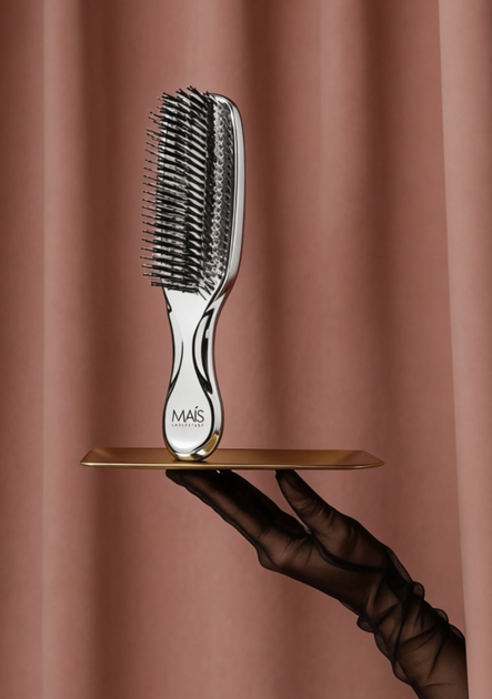 Mais Laboratory Brush Silver Щетка для волос Серебро - изображение 2
