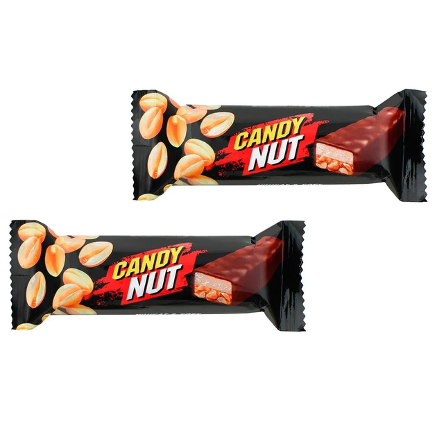 Цукерки вагові Candy Nut з нугою та карамеллю вагові 100г. - зображення 2