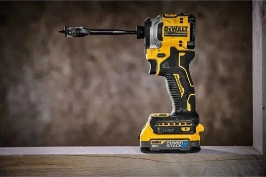 Akumulatorowa zakrętarka udarowa DeWalt 18V XR POWERSTACK 1/4" z 2 akumulatorami 1.7 Ah (DCF850E2T-QW) - obraz 7