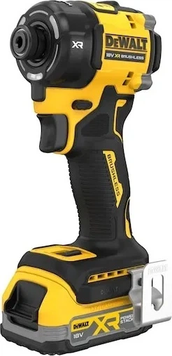 Zakrętarka udarowa hydrauliczna DeWalt 1/4' 18 V 56 Nm z 2 akumulatorami 1.7 Ah (DCF870E2T-QW) - obraz 3