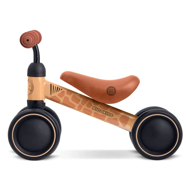 Rowerek biegowy trojkolowy dla dzieci RICOKIDS RK-606 Brązowy (5903890632519) - obraz 4