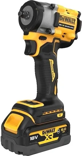 Akumulatorowy klucz udarowy DeWalt 18 V 3/8" 406 Nm z 2 akumulatorami 5 Ah (DCF923P2G-QW) - obraz 2