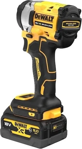 Akumulatorowy klucz udarowy DeWalt 18 V 3/8" 406 Nm z 2 akumulatorami 5 Ah (DCF923P2G-QW) - obraz 5