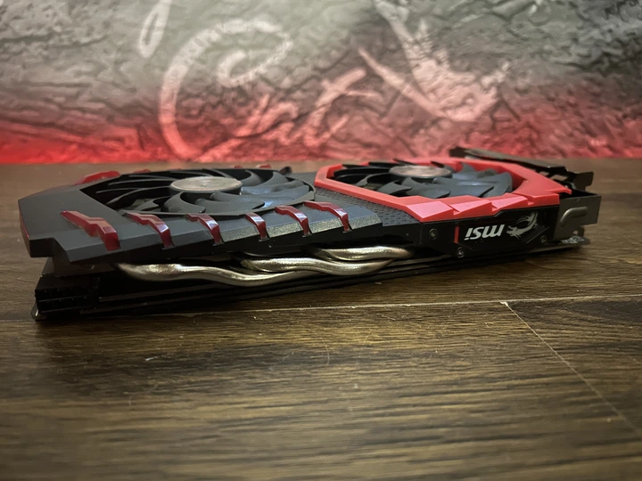 Видеокарта AMD Radeon RX 580 8GB MSI Gaming X Б/У - изображение 4
