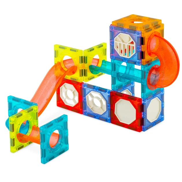 Магнітний конструктор RICOKIDS з підсвічуванням RK-763 75 елементів (5903890617035) - зображення 2