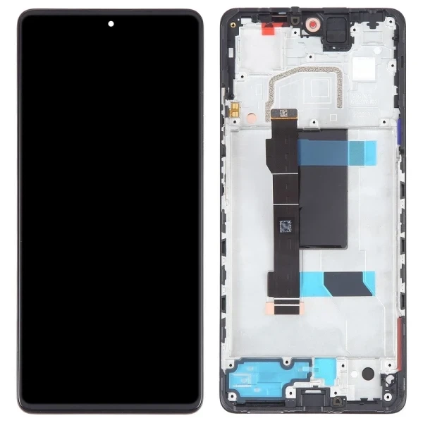 Дисплей для Xiaomi Poco X5 Pro 5G (22101320G / 22101320I) с тачскрином и рамкой OLED Service Pack China Black - Фото 1 Дисплей для Xiaomi Poco X5 Pro 5G (22101320G / 22101320I) с тачскрином и рамкой OLED Service Pack China Black - изображение 1