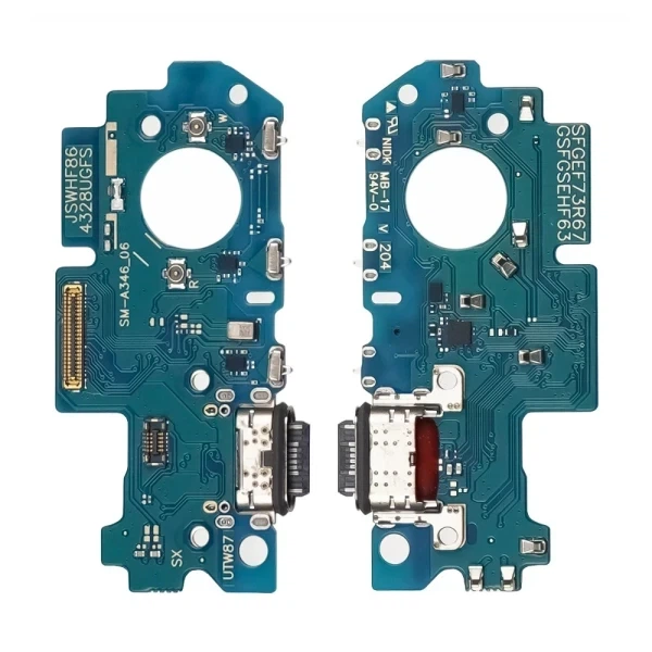 Нижня плата для Samsung Galaxy A34 (A346) з роз’ємом зарядки та мікрофоном Оригінал Service Pack - Фото 1 Нижня плата для Samsung Galaxy A34 (A346) з роз’ємом зарядки та мікрофоном Оригінал Service Pack - зображення 1