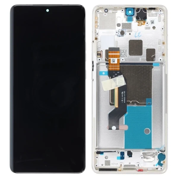 Дисплей Motorola Edge 50 Pro XT2403 (5D68C24094) з тачскріном і рамкою оригінал Service Pack Silver - Фото 1 Дисплей Motorola Edge 50 Pro XT2403 (5D68C24094) з тачскріном і рамкою оригінал Service Pack Silver - зображення 1